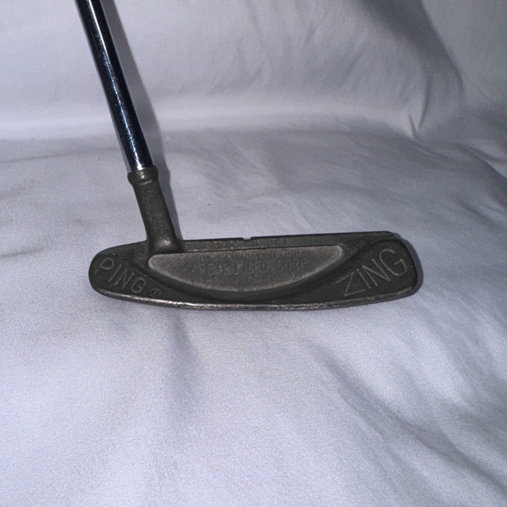 VINTAGE PING ZING PUTTER KARSTEN MFG CORP. MADE IN USA. RIGHT‎ HAND. 35.5”